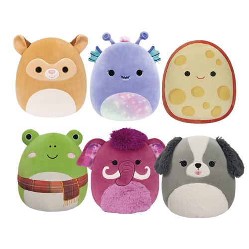 Peluche Squishmallows 30cm W17 - Toy Partner - Envio Aleatório Fashion