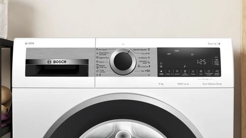 Máquina de Lavar Roupa Bosch WGG244F1ES i-DOS | 9 Kg | 1400 RPM | A | Branco Fashion