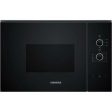 Micro-Ondas  Encastrável Siemens BF520LMA1 | 20 L | 800 W | Preto Hot on Sale