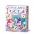 Unicórnios 3D para Moldar e Pintar - Glitter Magical Unicorns - 4M | Sig Toys Online