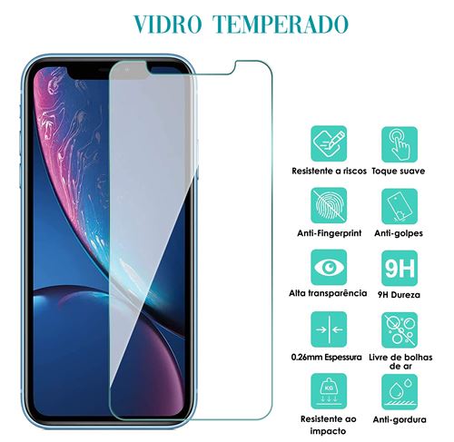 Película Ecrã Vidro Temperado 4-OK Glass Pro para Apple iPhone 15 Plus Supply