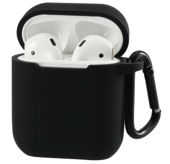 Bolsa Silicone Hama Airpods Preto Supply