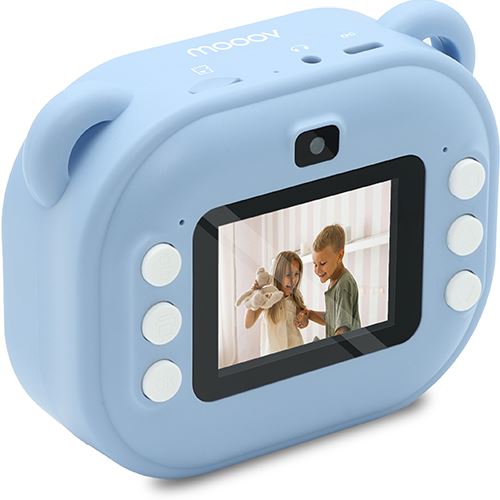 Máquina Fotográfica Instantânea para Criança Mooov 477522 - Azul Supply