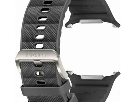 Bracelete Samsung Híbrida para Galaxy Watch Ultra - Cinzento Escuro Fashion