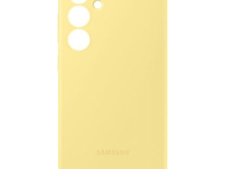 Capa Silicone Samsung para Galaxy S24 FE - Amarela Discount