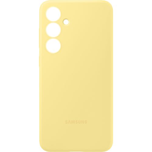 Capa Silicone Samsung para Galaxy S24 FE - Amarela Discount