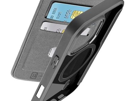 Capa Wallet Cellular Line Daily Mag para iPhone 16 Pro- Preta Online