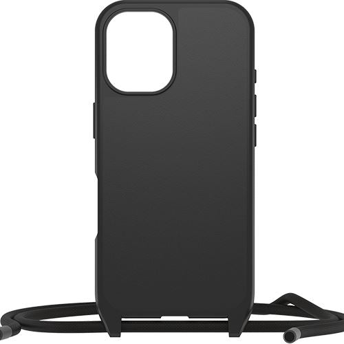 Capa Otterbox React + Cordão para iPhone 16 - Preto For Sale