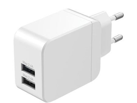 Carregador 2x USB WeFix - Branco Cheap