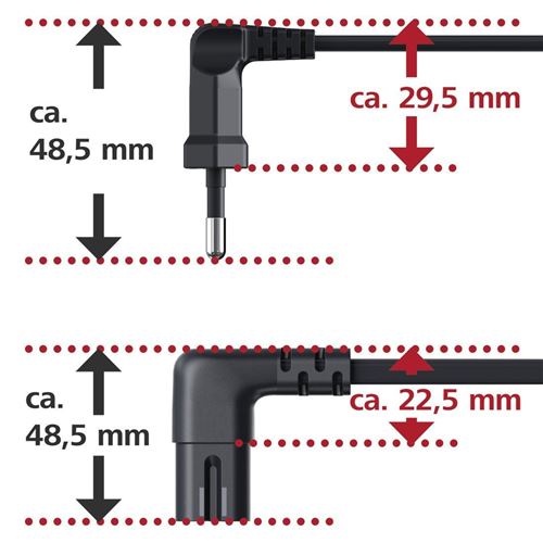 Cabo de Alimentação Hama 90º 1.5M 137229 For Discount