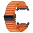 Bracelete de Tecido Samsung para Galaxy Watch Ultra - Laranja Online Sale