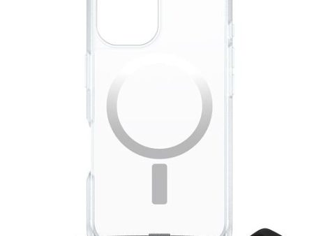 Capa Otterbox React + Cordão para iPhone 16 - Transparente com Fio Preto Online Hot Sale