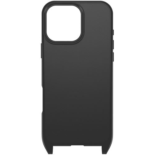 Capa Otterbox React + Cordão para iPhone 16 Pro Max - Preto Hot on Sale