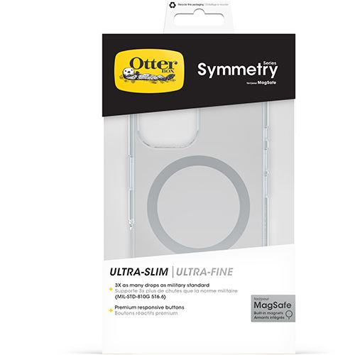 Capa Otterbox Symmetry com MagSafe para iPhone 16 - Transparente Sale