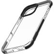 Capa Cellular Line Tetra Force Strong Guard para iPhone 16 Pro Max - Transparente   Preta Hot on Sale