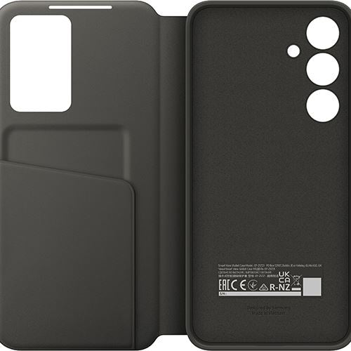 Capa Flip Wallet Samsung Smart View para Galaxy S24FE - Preta For Discount