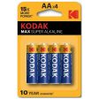 Plihas Alcalinas Kodak Max AA - 4 Unidades Supply