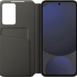 Capa Flip Wallet Samsung Smart View para Galaxy S24FE - Preta For Discount