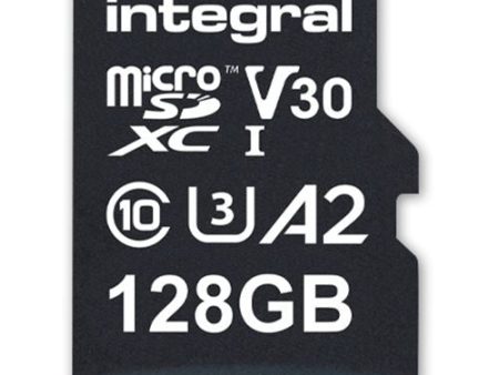 Cartão de Memória MicroSDXC Integral Ultima Pro V30 -  128GB - Preto For Discount