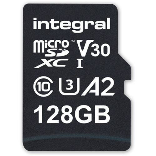 Cartão de Memória MicroSDXC Integral Ultima Pro V30 -  128GB - Preto For Discount