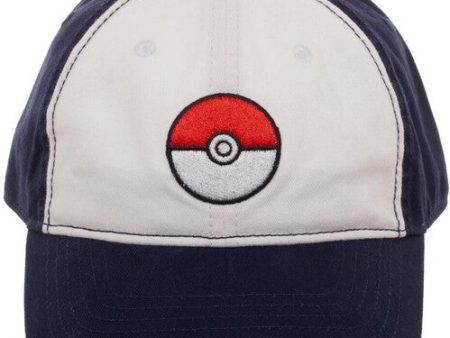 Pokemon: Pokeball Adjustable Baseball Cap Online now