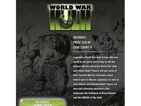 Legendary: World War Hulk (Expansion) For Discount