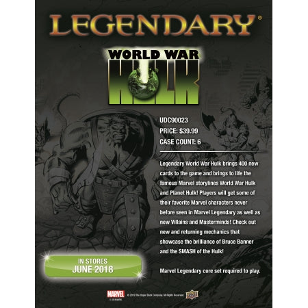 Legendary: World War Hulk (Expansion) For Discount